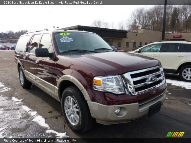 Royal Red Metallic / Camel 2010 Ford Expedition EL Eddie Bauer 4x4