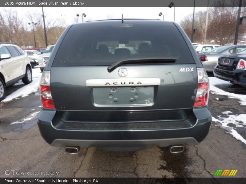 Sage Brush Pearl / Ebony 2005 Acura MDX