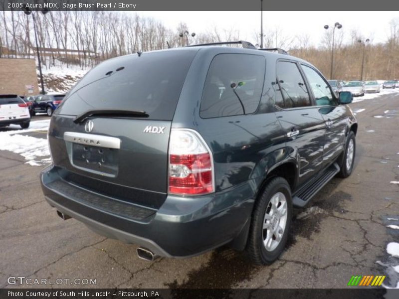 Sage Brush Pearl / Ebony 2005 Acura MDX