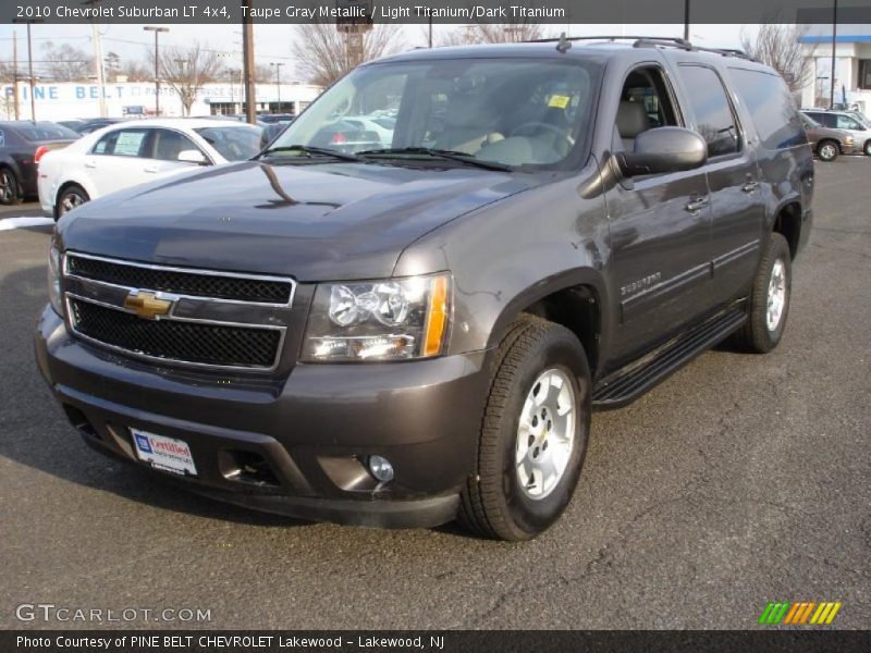 Taupe Gray Metallic / Light Titanium/Dark Titanium 2010 Chevrolet Suburban LT 4x4