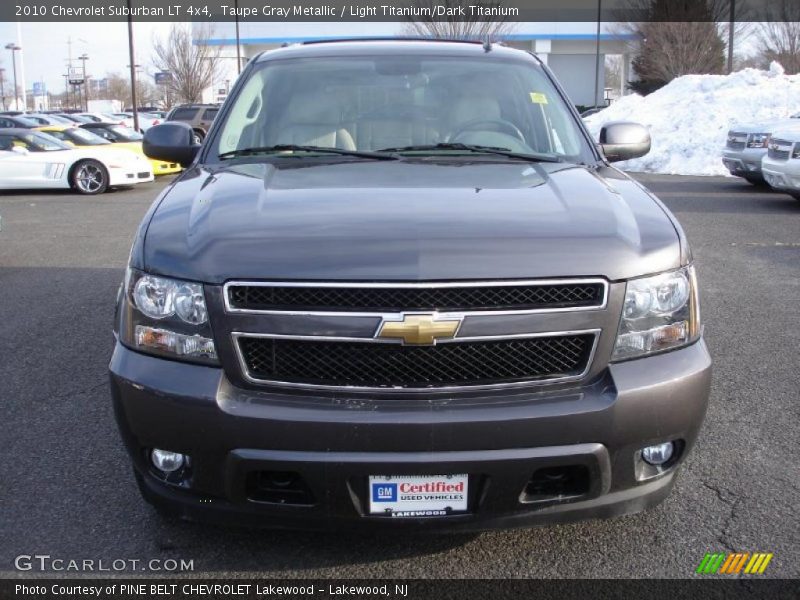 Taupe Gray Metallic / Light Titanium/Dark Titanium 2010 Chevrolet Suburban LT 4x4