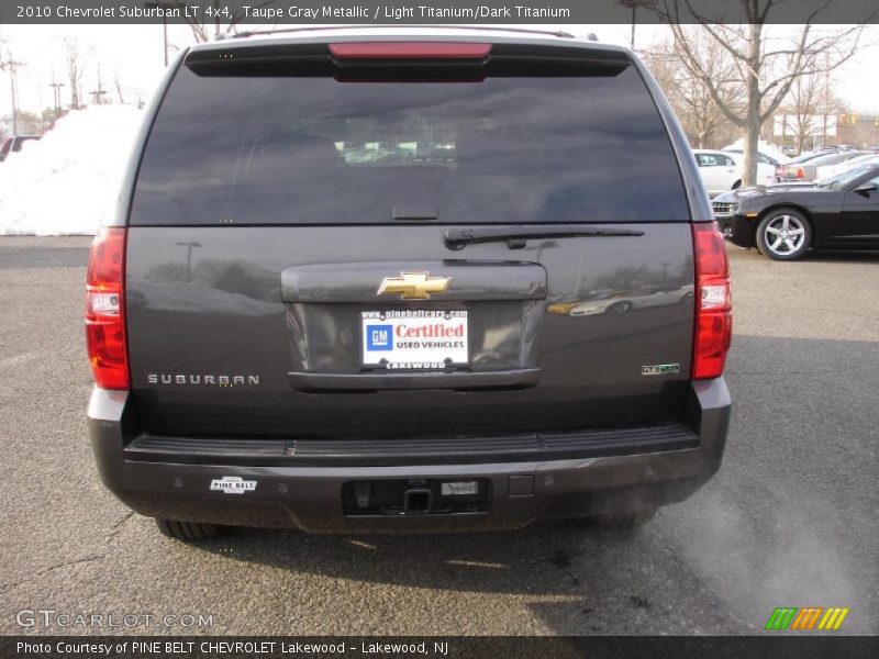 Taupe Gray Metallic / Light Titanium/Dark Titanium 2010 Chevrolet Suburban LT 4x4