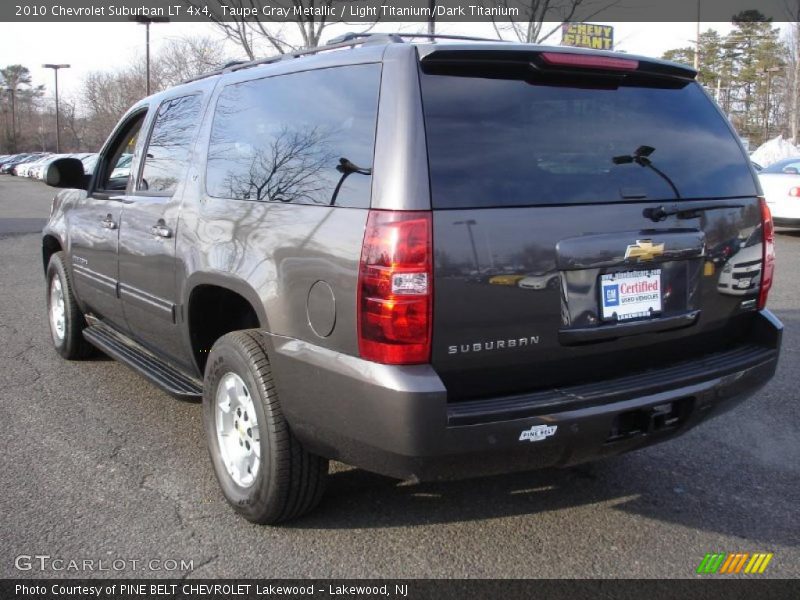 Taupe Gray Metallic / Light Titanium/Dark Titanium 2010 Chevrolet Suburban LT 4x4