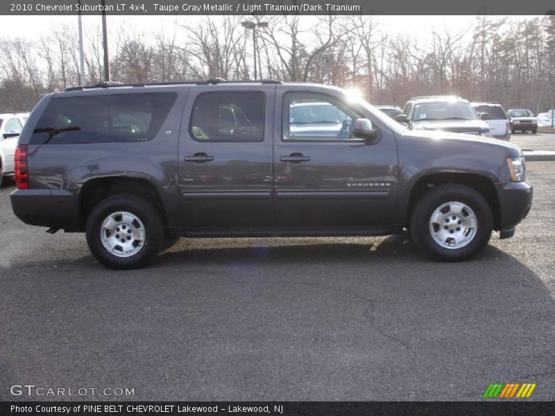 Taupe Gray Metallic / Light Titanium/Dark Titanium 2010 Chevrolet Suburban LT 4x4