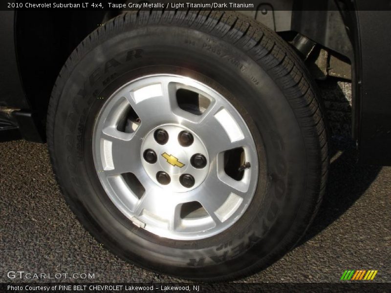 Taupe Gray Metallic / Light Titanium/Dark Titanium 2010 Chevrolet Suburban LT 4x4