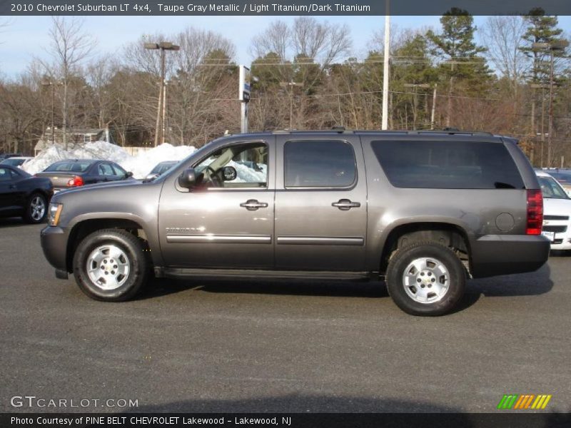 Taupe Gray Metallic / Light Titanium/Dark Titanium 2010 Chevrolet Suburban LT 4x4