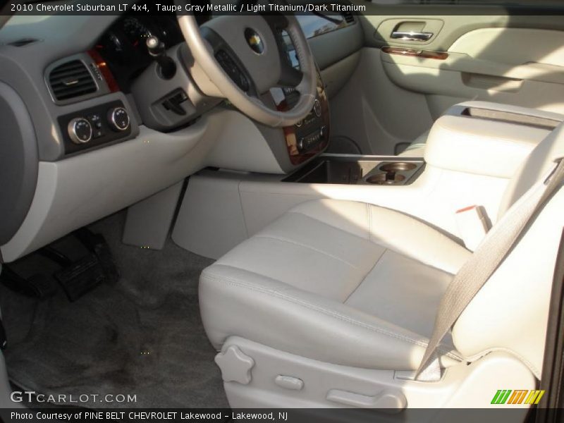 Taupe Gray Metallic / Light Titanium/Dark Titanium 2010 Chevrolet Suburban LT 4x4