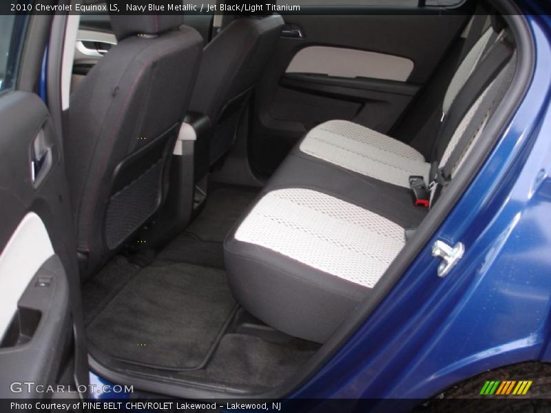 Navy Blue Metallic / Jet Black/Light Titanium 2010 Chevrolet Equinox LS
