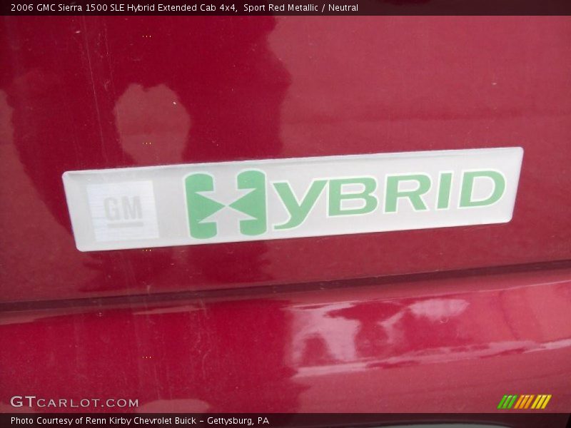  2006 Sierra 1500 SLE Hybrid Extended Cab 4x4 Logo