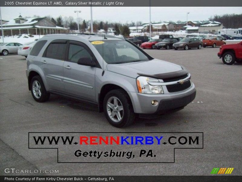 Galaxy Silver Metallic / Light Gray 2005 Chevrolet Equinox LT AWD