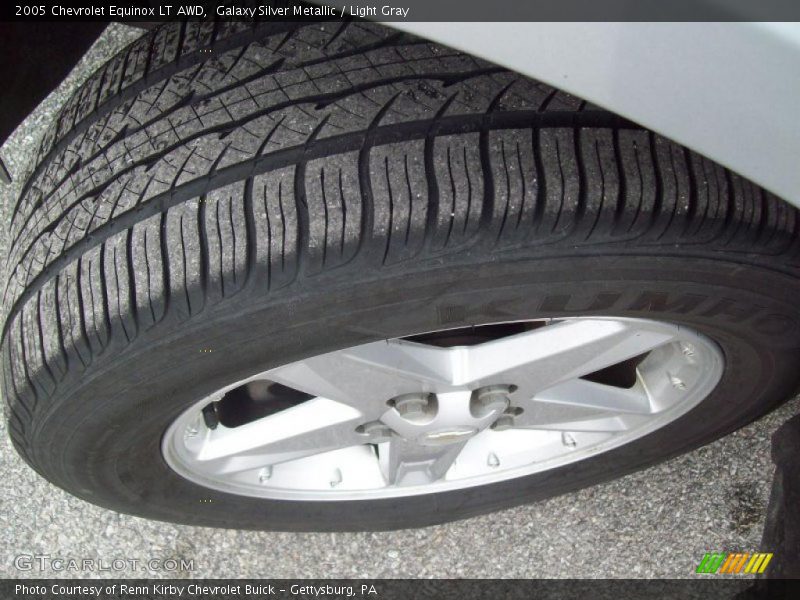 Galaxy Silver Metallic / Light Gray 2005 Chevrolet Equinox LT AWD