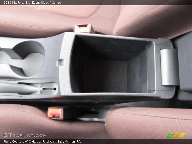 Ebony Black / Coffee 2010 Kia Forte EX