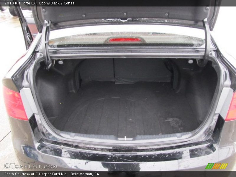 Ebony Black / Coffee 2010 Kia Forte EX