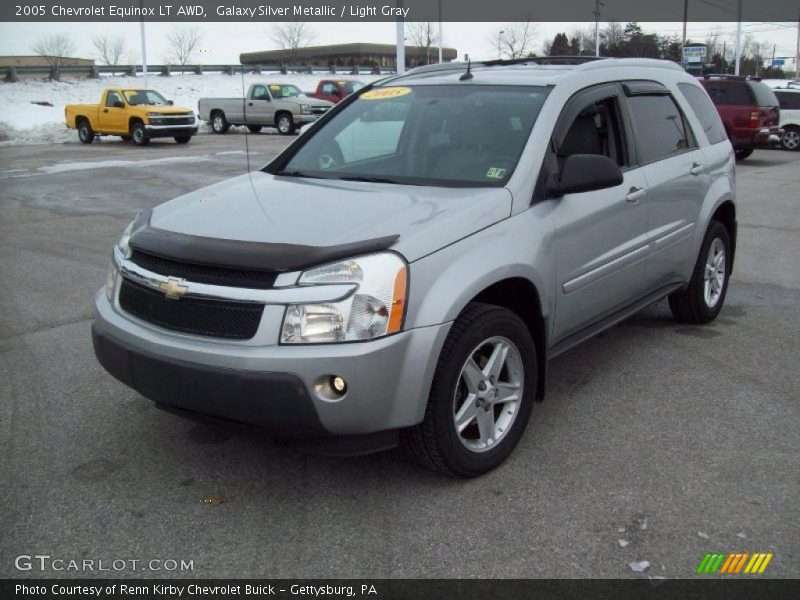 Galaxy Silver Metallic / Light Gray 2005 Chevrolet Equinox LT AWD