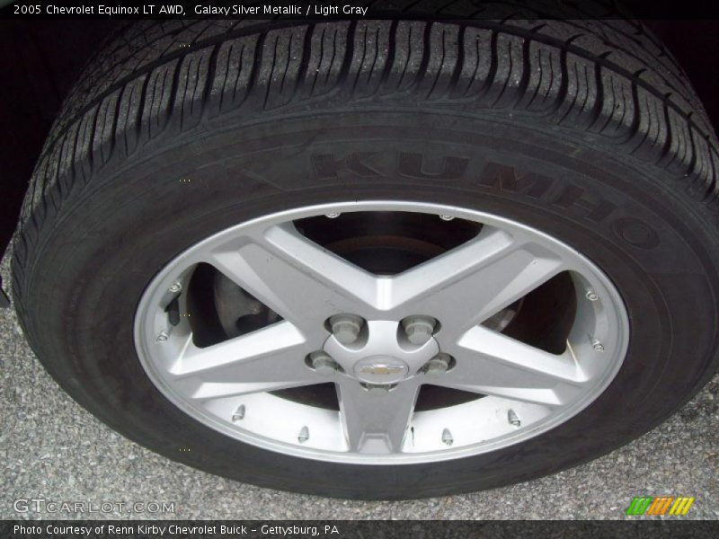 Galaxy Silver Metallic / Light Gray 2005 Chevrolet Equinox LT AWD