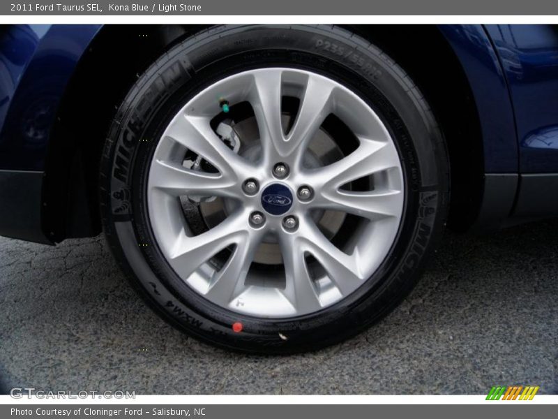 Kona Blue / Light Stone 2011 Ford Taurus SEL