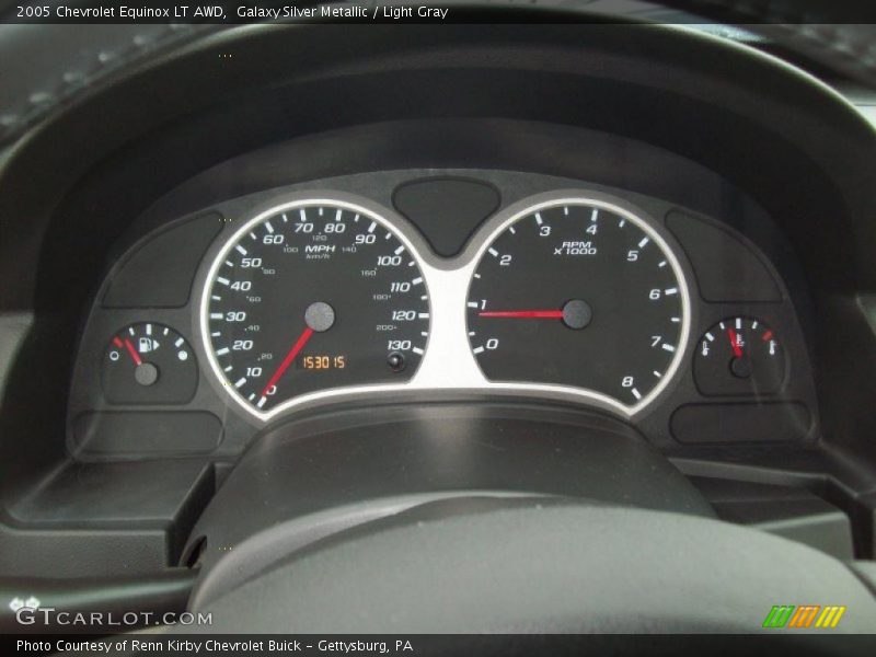 Galaxy Silver Metallic / Light Gray 2005 Chevrolet Equinox LT AWD