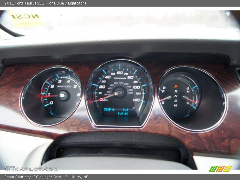 Kona Blue / Light Stone 2011 Ford Taurus SEL