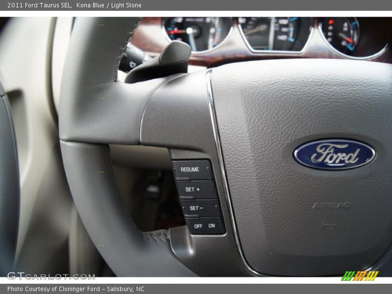 Kona Blue / Light Stone 2011 Ford Taurus SEL