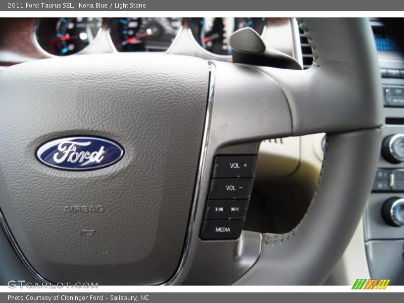 Kona Blue / Light Stone 2011 Ford Taurus SEL