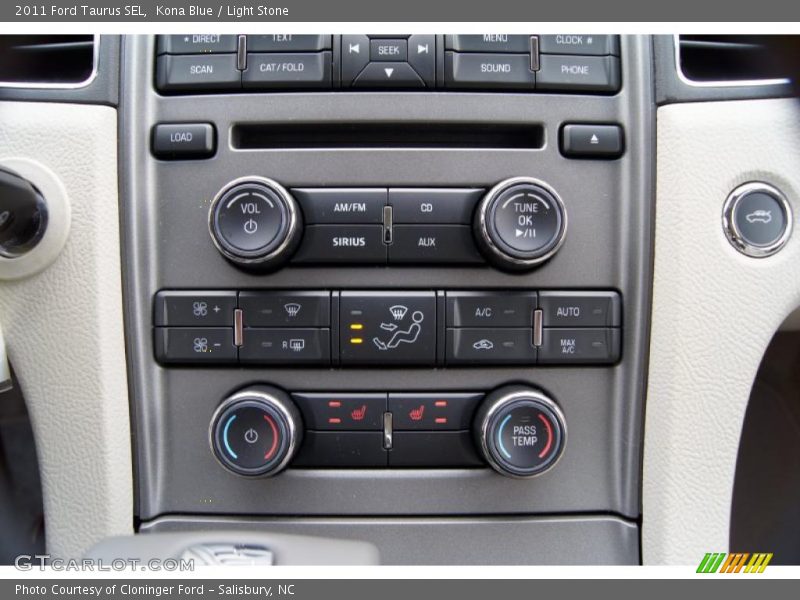 Kona Blue / Light Stone 2011 Ford Taurus SEL