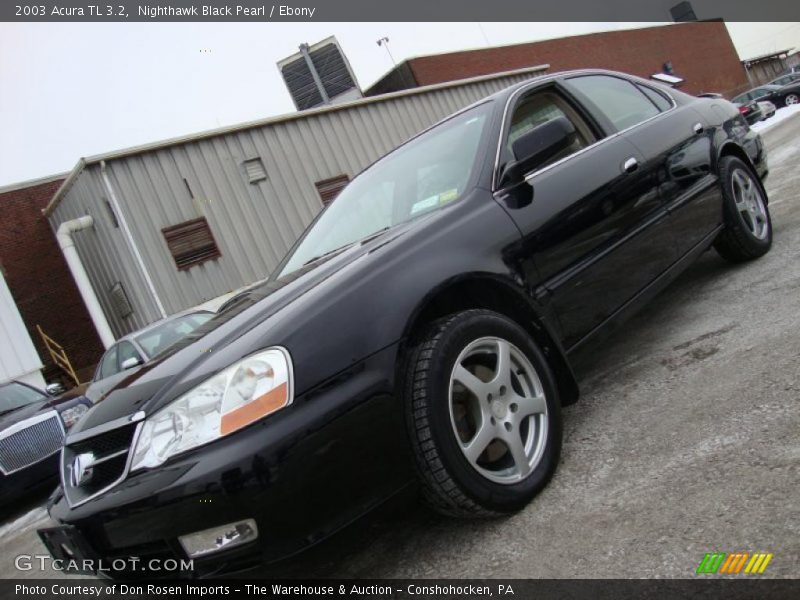 Nighthawk Black Pearl / Ebony 2003 Acura TL 3.2