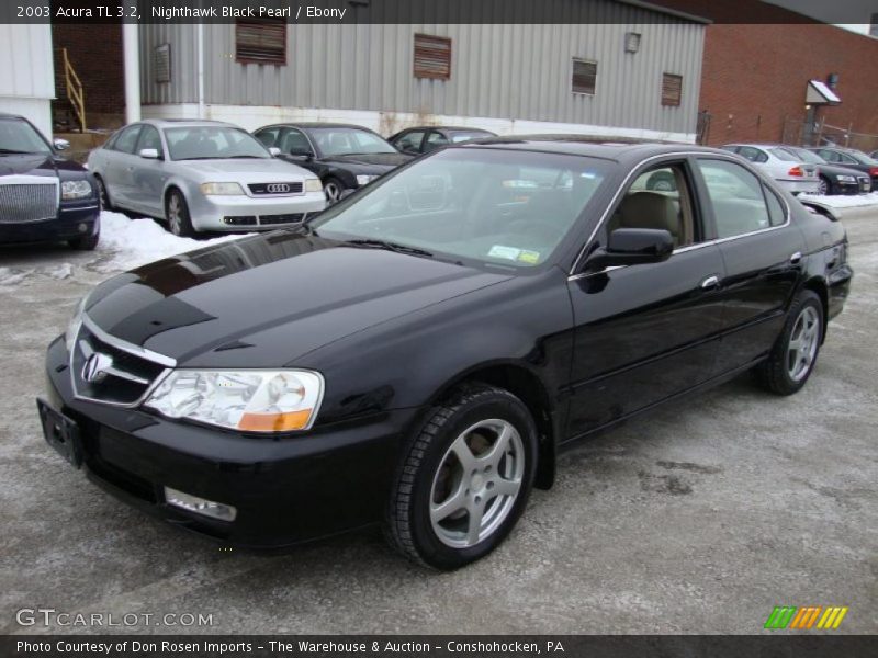 Nighthawk Black Pearl / Ebony 2003 Acura TL 3.2