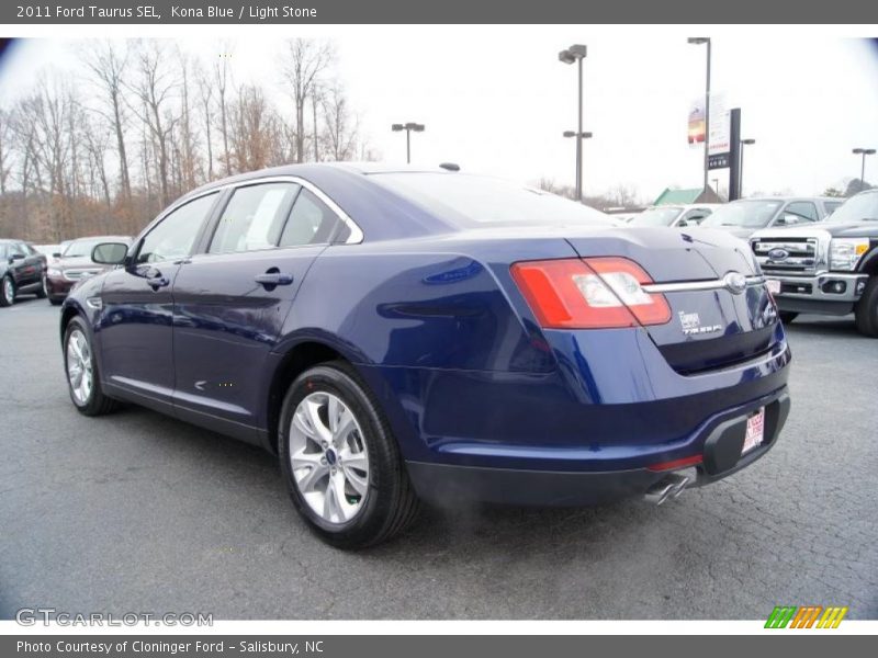 Kona Blue / Light Stone 2011 Ford Taurus SEL