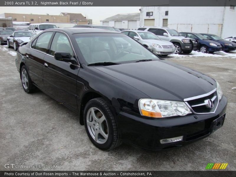Nighthawk Black Pearl / Ebony 2003 Acura TL 3.2