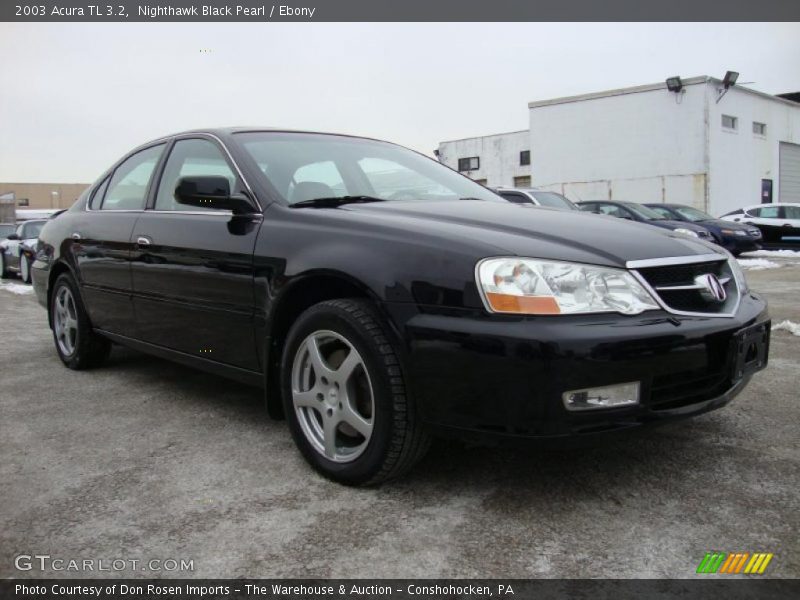 Nighthawk Black Pearl / Ebony 2003 Acura TL 3.2