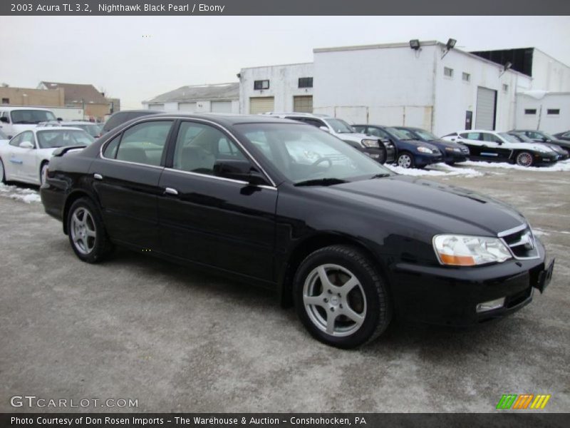 Nighthawk Black Pearl / Ebony 2003 Acura TL 3.2