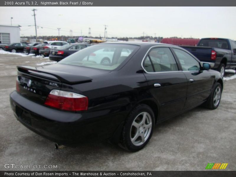 Nighthawk Black Pearl / Ebony 2003 Acura TL 3.2