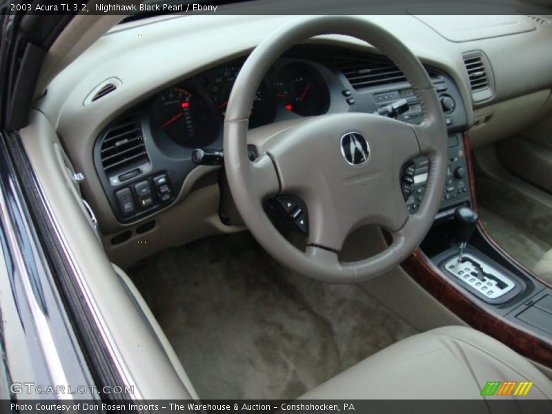 Nighthawk Black Pearl / Ebony 2003 Acura TL 3.2
