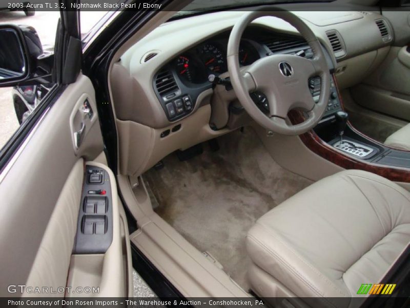 Nighthawk Black Pearl / Ebony 2003 Acura TL 3.2