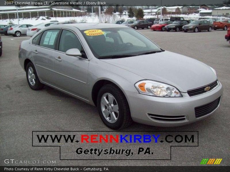 Silverstone Metallic / Ebony Black 2007 Chevrolet Impala LT
