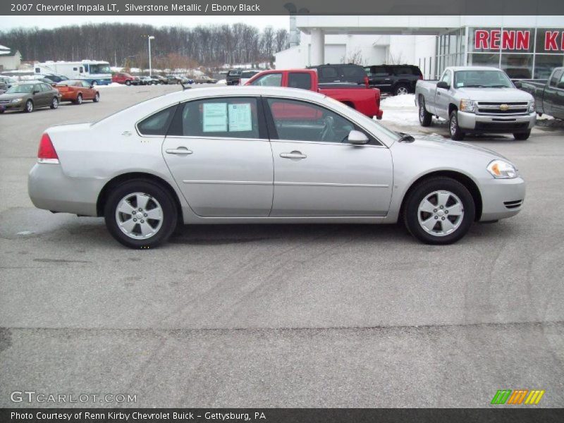 Silverstone Metallic / Ebony Black 2007 Chevrolet Impala LT