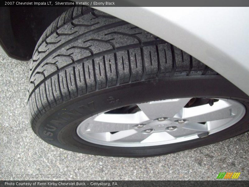 Silverstone Metallic / Ebony Black 2007 Chevrolet Impala LT