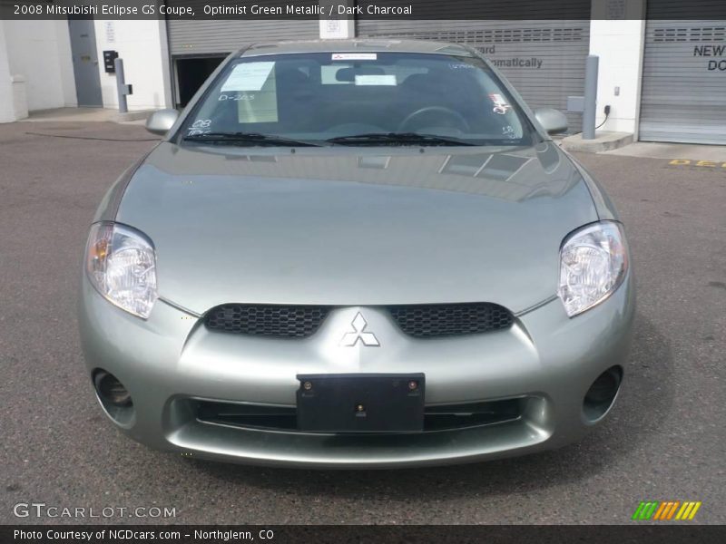 Optimist Green Metallic / Dark Charcoal 2008 Mitsubishi Eclipse GS Coupe