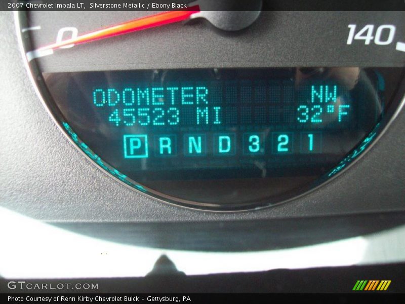 Silverstone Metallic / Ebony Black 2007 Chevrolet Impala LT