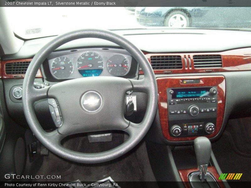 Silverstone Metallic / Ebony Black 2007 Chevrolet Impala LT