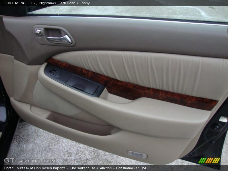 Nighthawk Black Pearl / Ebony 2003 Acura TL 3.2