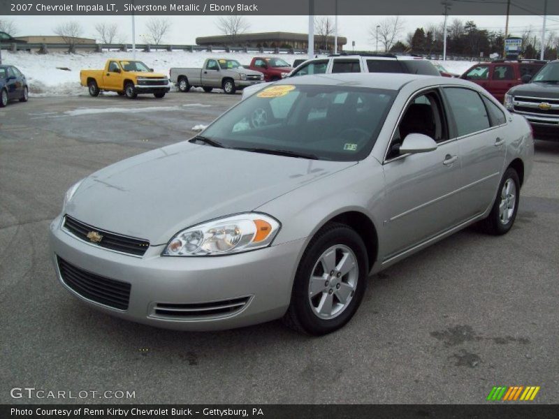 Silverstone Metallic / Ebony Black 2007 Chevrolet Impala LT