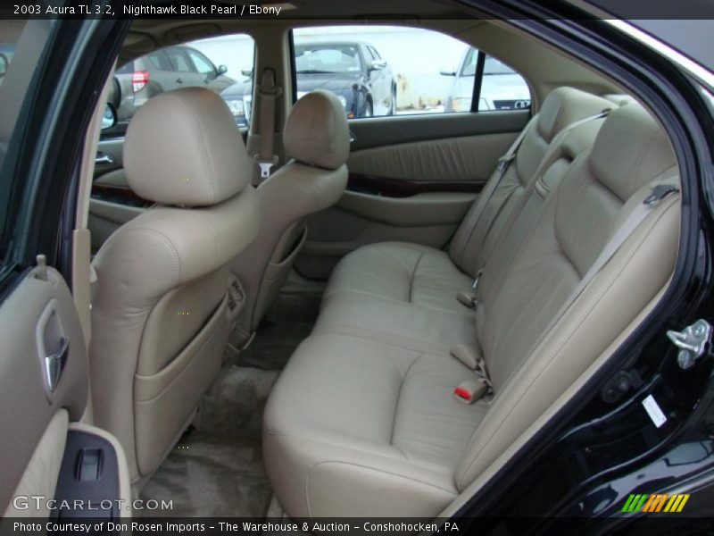 Nighthawk Black Pearl / Ebony 2003 Acura TL 3.2