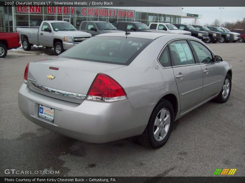 Silverstone Metallic / Ebony Black 2007 Chevrolet Impala LT