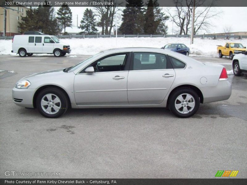 Silverstone Metallic / Ebony Black 2007 Chevrolet Impala LT