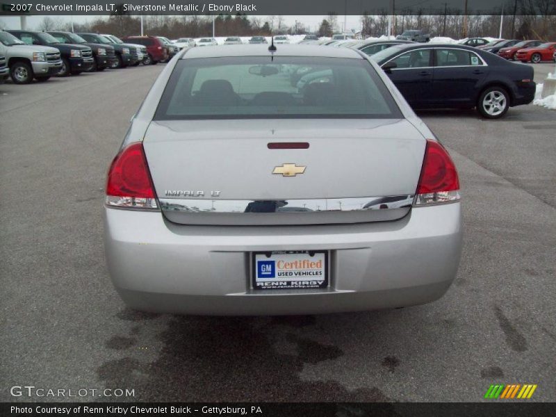 Silverstone Metallic / Ebony Black 2007 Chevrolet Impala LT