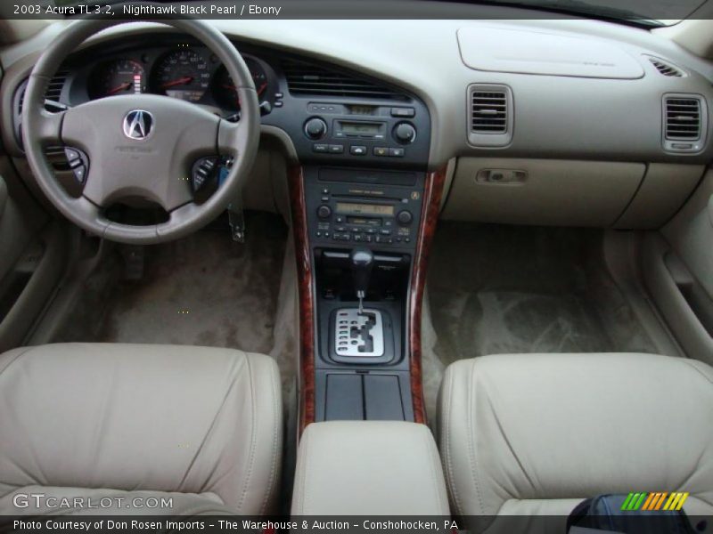 Nighthawk Black Pearl / Ebony 2003 Acura TL 3.2