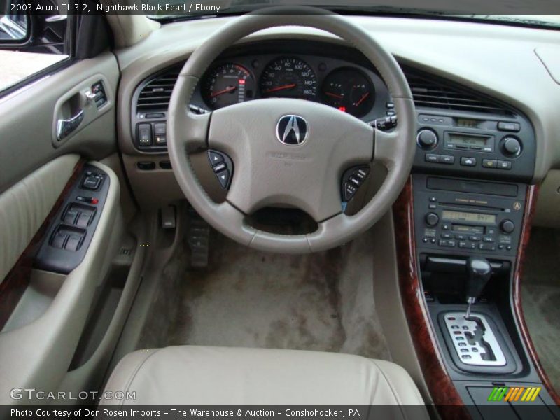 Nighthawk Black Pearl / Ebony 2003 Acura TL 3.2