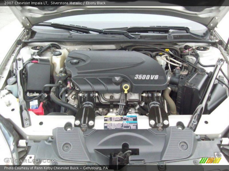 Silverstone Metallic / Ebony Black 2007 Chevrolet Impala LT
