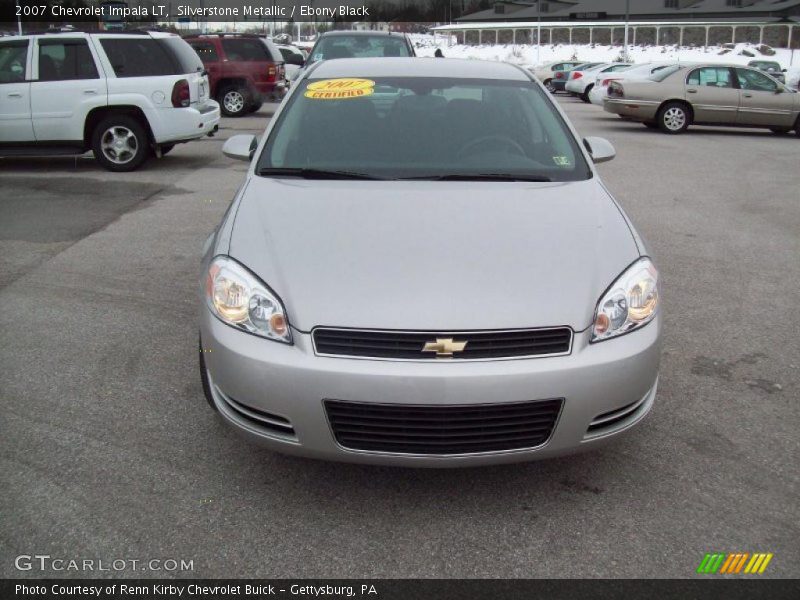 Silverstone Metallic / Ebony Black 2007 Chevrolet Impala LT